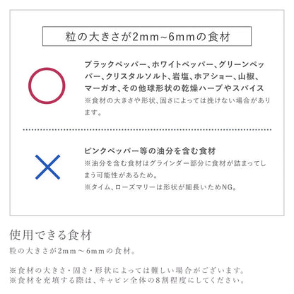 Russell Hobbs 充電式ミル ソルト＆ペッパー ミニ  2本セット