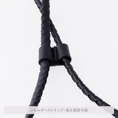 小さめがかわいい メルカド ウーヴン ショルダーバッグ 2色