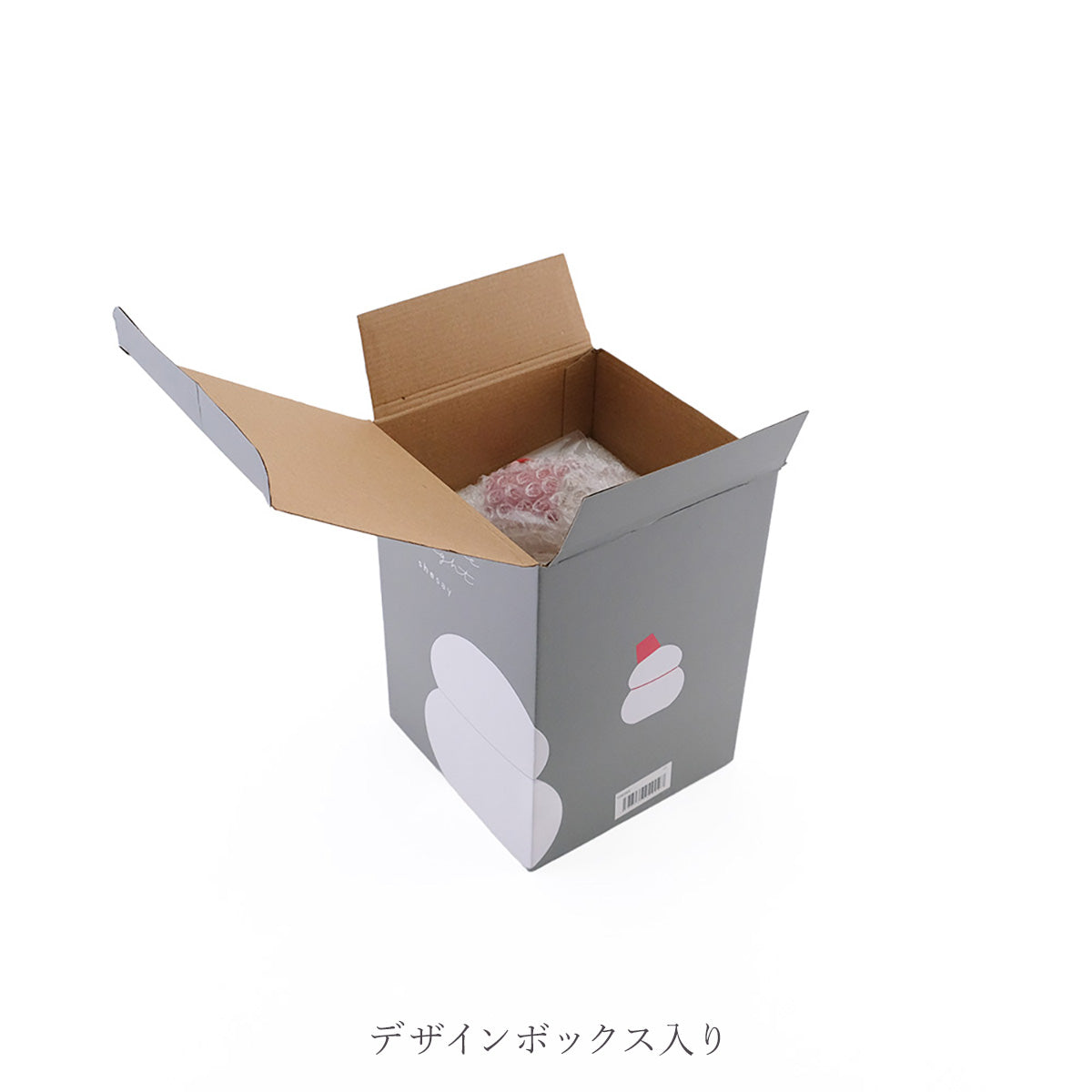 鏡餅のオブジェとしても使える 半磁器のLEDライト 雪だるま ビッグ