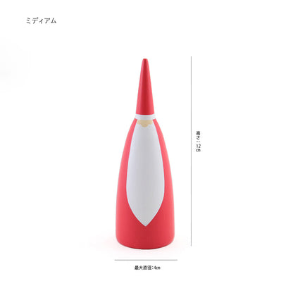 仲良しサンタファミリー オブジェ 2色3サイズ