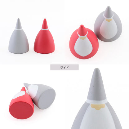 仲良しサンタファミリー オブジェ 2色3サイズ