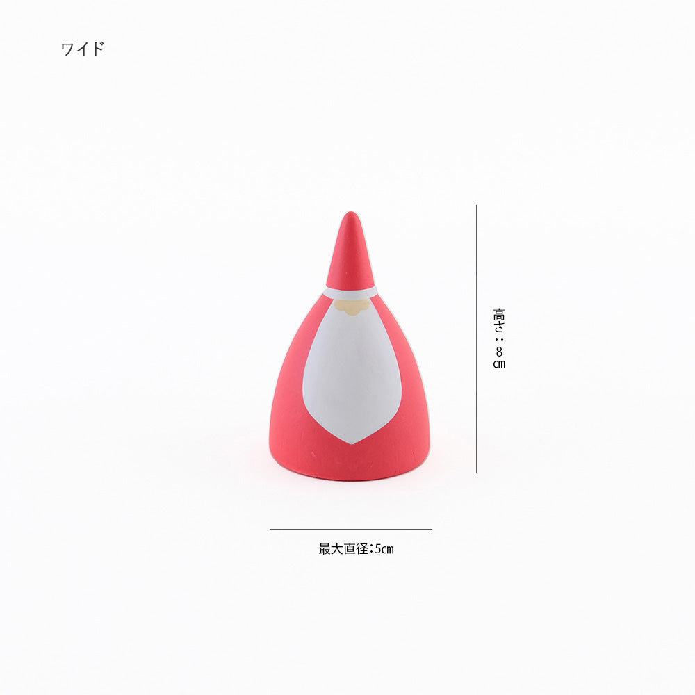 仲良しサンタファミリー オブジェ 2色3サイズ