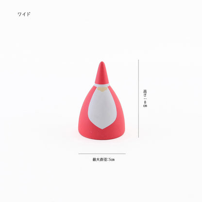 仲良しサンタファミリー オブジェ 2色3サイズ