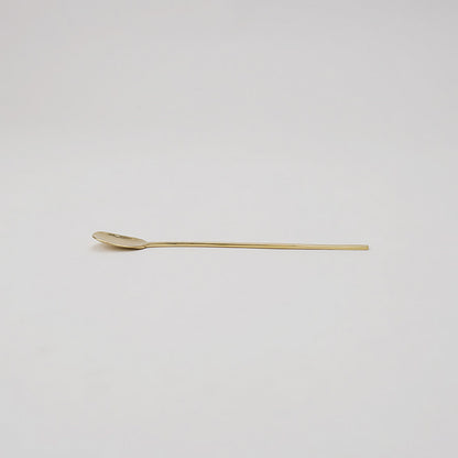 【メール便可】【クリックポスト便可】BRASSのパフェスプーン 18cm