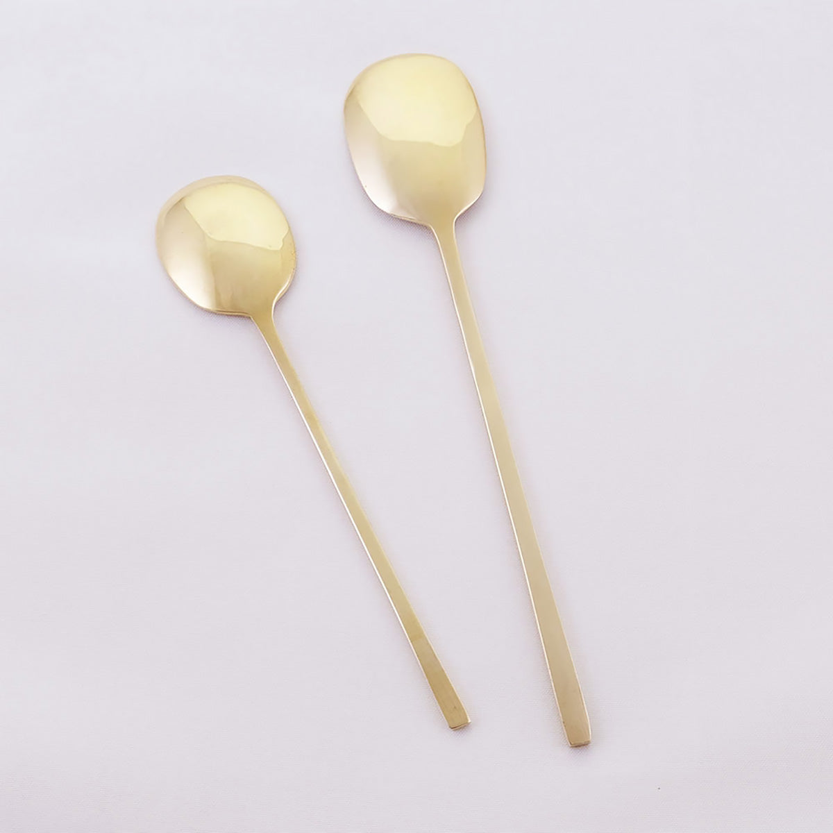 【メール便可】【クリックポスト便可】BRASSのアイススプーン 2サイズ