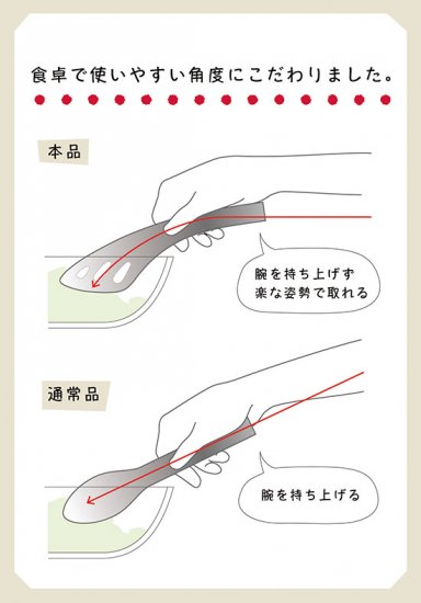 【クリックポスト便可】【メール便可】ゆびさきサーバートング・ブラック  21cm