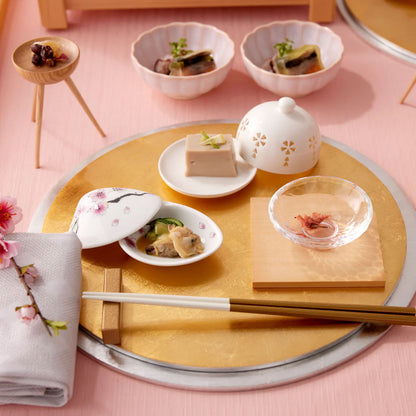 【取り寄せ商品】敷板 金銀丸敷板 7寸～尺3用【リバーシブル 敷板 お正月 トレー 器 金 ゴールド】