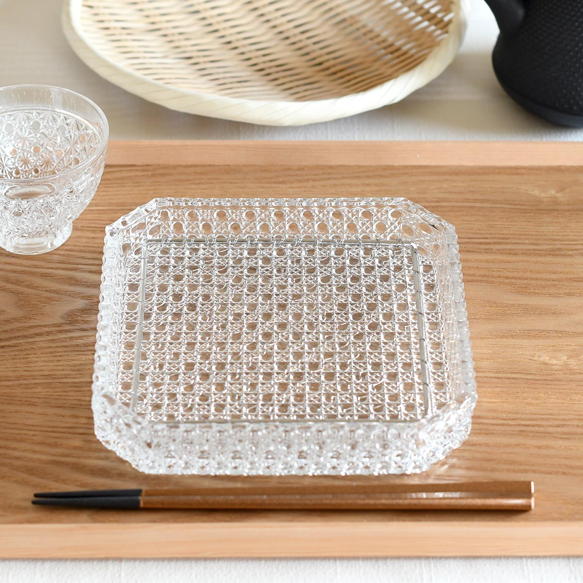 【クリックポスト便可】【メール便可】【取り寄せ商品】用美 YOUBI ステンレス目皿 角型 ３サイズ（3寸、4寸、5寸）
