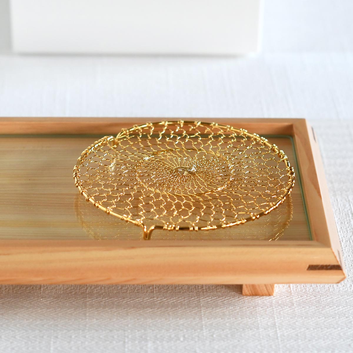 【クリックポスト便可】【メール便可】【取り寄せ商品】用美 YOUBI 金州 ゴールド仕上 4サイズ（足なし、3寸、3.5寸、4寸）