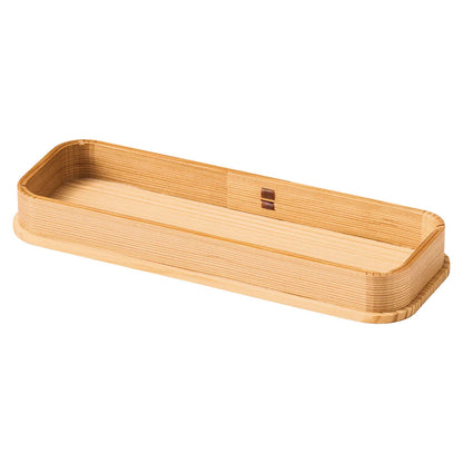 【取り寄せ商品】木曾杉・長方皿（ESP塗装加工）