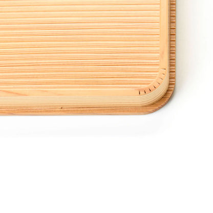 【取り寄せ商品】木曾杉・長方皿（ESP塗装加工）