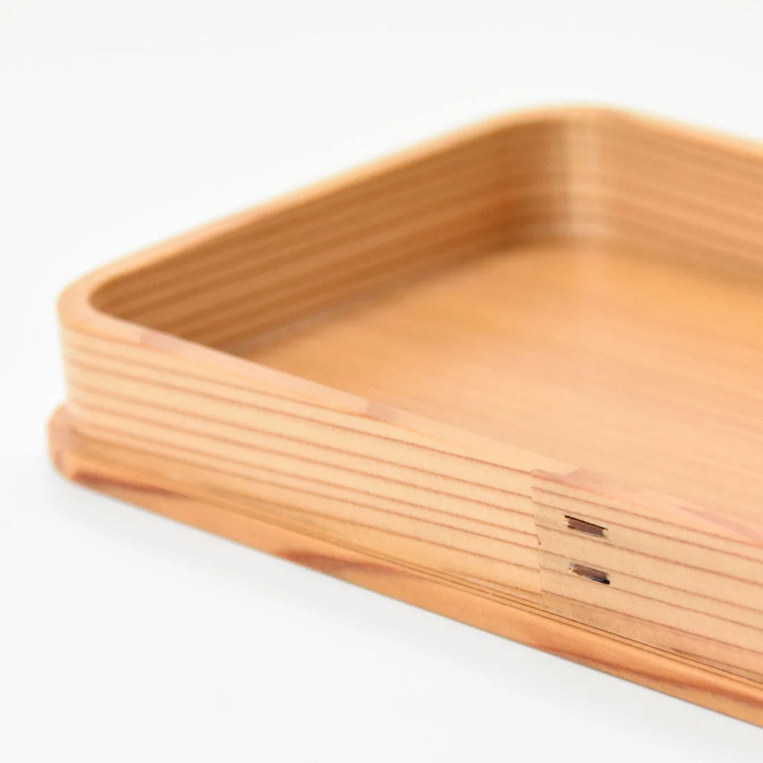 【取り寄せ商品】木曾杉・長方皿（ESP塗装加工）