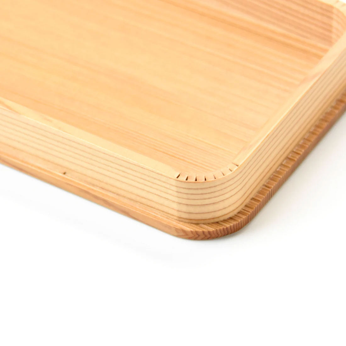 【取り寄せ商品】木曾杉・長方皿（ESP塗装加工）