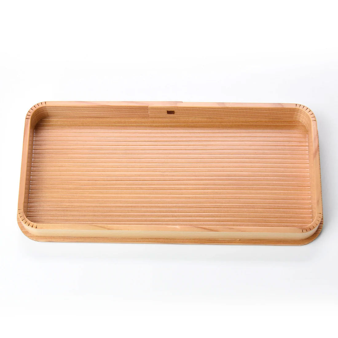 【取り寄せ商品】木曾杉・長方皿（ESP塗装加工）