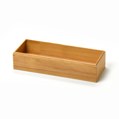 【取り寄せ商品】木曽杉・長角料理箱 身【日本製】　38652