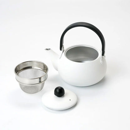 【取り寄せ商品】アルミ製・ミニＰＯＴ 白・黒　2色