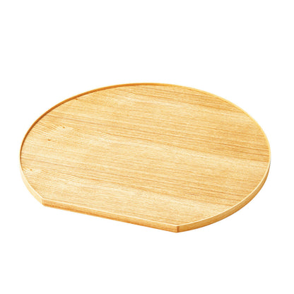 タモ薄型両面盆 半月